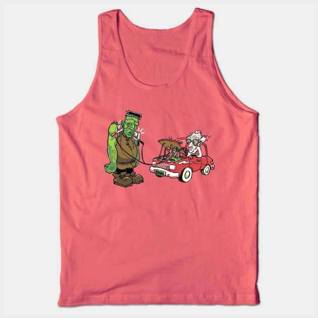 Volts To Spare Tank Top by Cosmo Gazoo